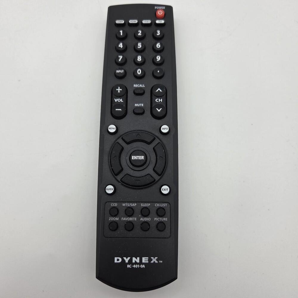 OEM Dynex RC-401-0A Remote Control For TVs DXL1510A DXL2210A DXL3210A LC22KT46